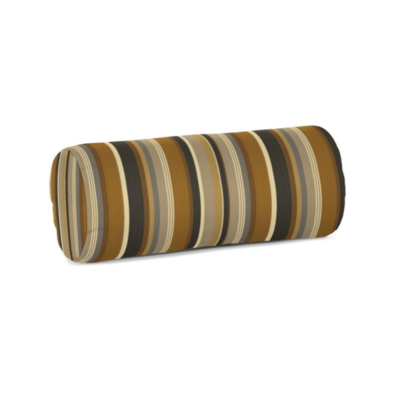 Sol 72 Outdoor Alverta Sunbrella Outdoor Striped Bolster Pillow